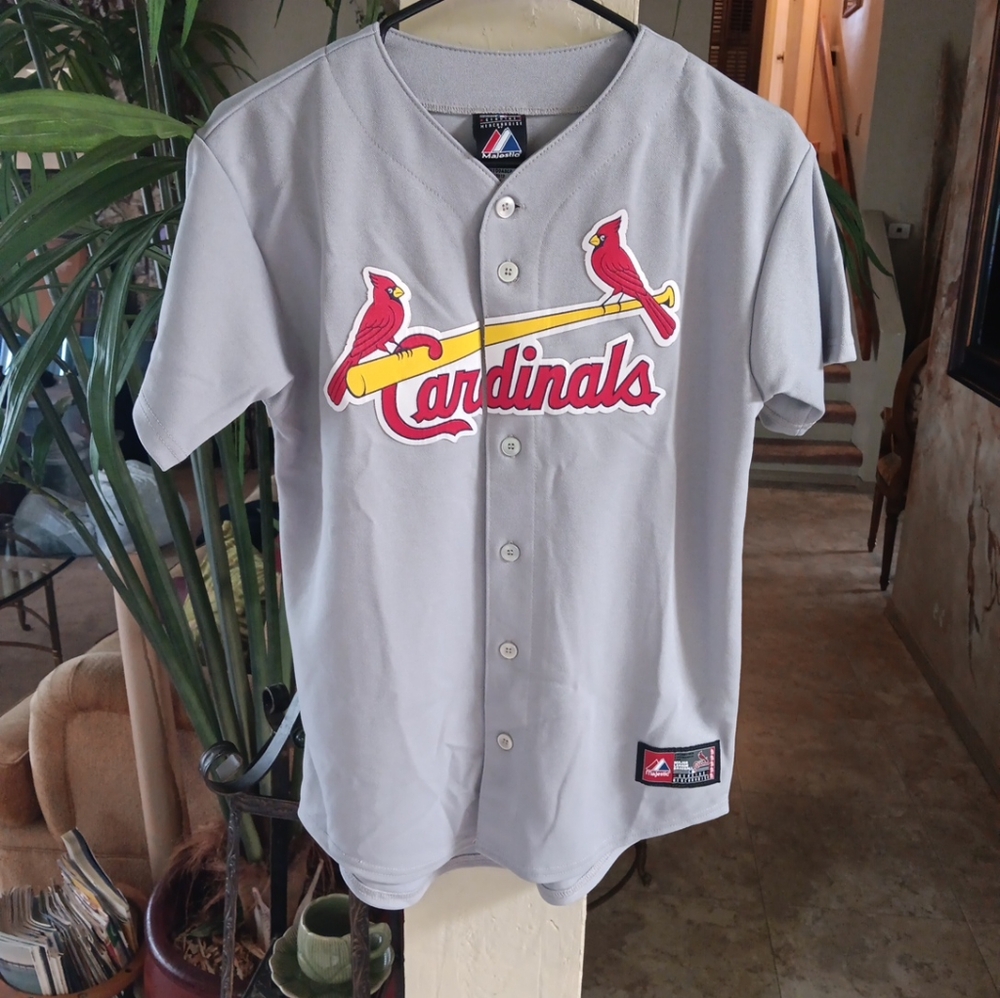Majestic cardinals jersey youth large